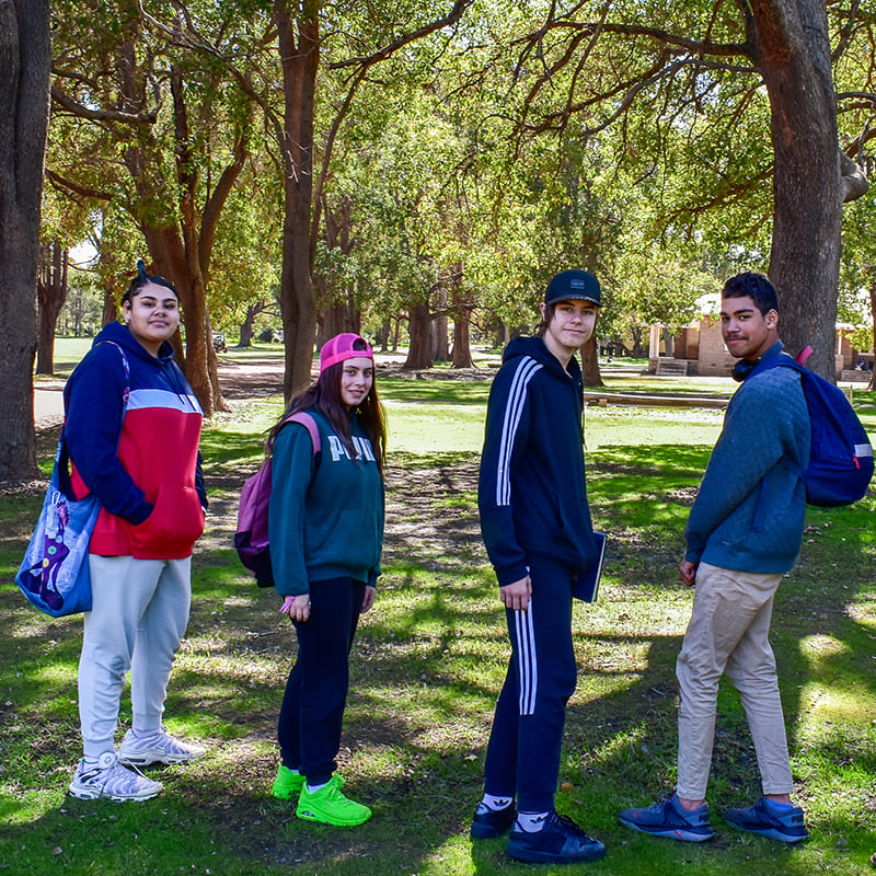 Fairbridge Students around the Campus